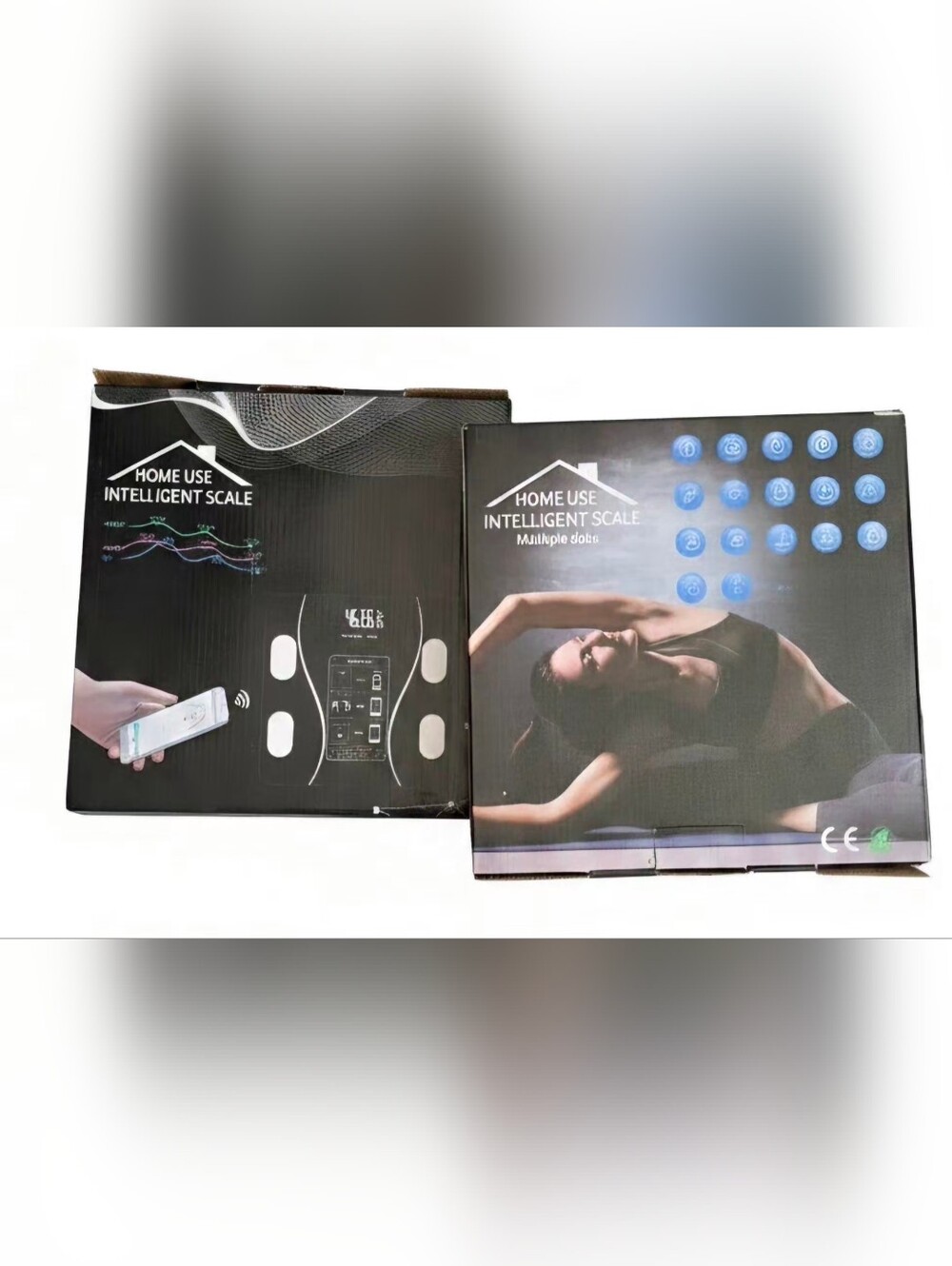 Home Use Intelligent Body Scale - Black